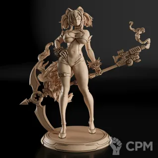 Описание картинки Chloe Master Thief Girl Фигурка от GAS3TXD  по цене 3 900руб | Свободный Рынок Миниатюр - СРМ