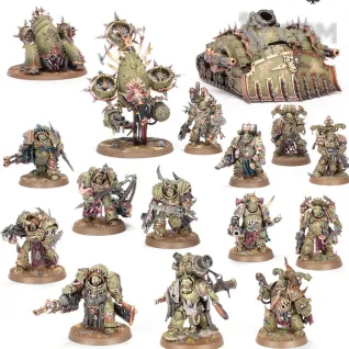 Описание картинки Death guard army от kabayashi.maru по цене 8 000руб | Свободный Рынок Миниатюр - СРМ