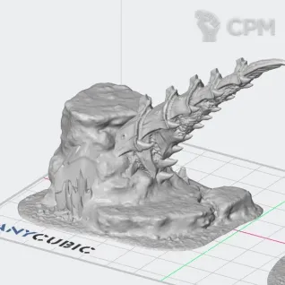 Описание картинки Tyranids Terrain от Leshiy по цене 3 000руб | Свободный Рынок Миниатюр - СРМ