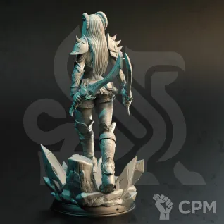 Описание картинки Тифлинг разбойник от ChurcHehe 3d print по цене 350руб | Свободный Рынок Миниатюр - СРМ
