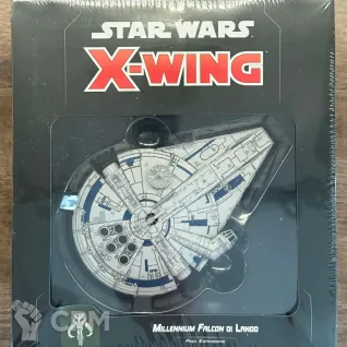 Описание картинки Star Wars X-Wing - Millennium Falcon di Lando (на итальянском) от Miniature Wargames по цене 3 950руб | Свободный Рынок Миниатюр - СРМ