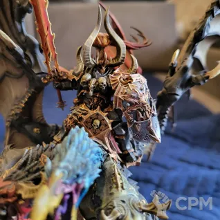 Описание картинки Everchosen Archaon exalted grand marshal of the apocalypse от MIK по цене 10 500руб | Свободный Рынок Миниатюр - СРМ