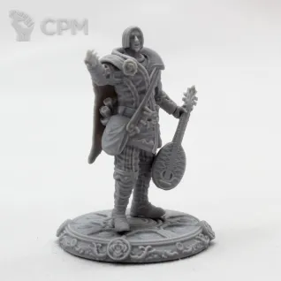 Описание картинки Бард от Fantasy Minis по цене 600руб | Свободный Рынок Миниатюр - СРМ