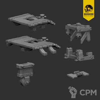 Описание картинки turnip28 Pig cannon от Daniilfedyakov по цене 1 070руб | Свободный Рынок Миниатюр - СРМ