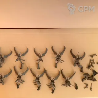 Описание картинки Swooping Hawks 10х, печать от fuseddisplay по цене 1 200руб | Свободный Рынок Миниатюр - СРМ