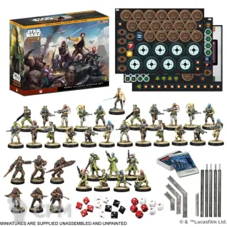Описание картинки Star Wars Legion: Rebel Alliance Starter Set от zurdo по цене 14 000руб | Свободный Рынок Миниатюр - СРМ