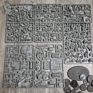 Описание картинки Половина Space Marines из стартера 11ой редакции от Ktenon по цене 9 000руб | Свободный Рынок Миниатюр - СРМ