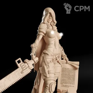 Описание картинки War Sister Фигурка (Warhammer) от GAS3TXD  по цене 3 300руб | Свободный Рынок Миниатюр - СРМ