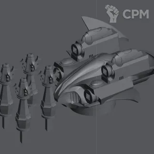 Описание картинки FALCON / FIRE PRISM / NIGHT SPINNER от Kapers Point по цене 1 521руб | Свободный Рынок Миниатюр - СРМ