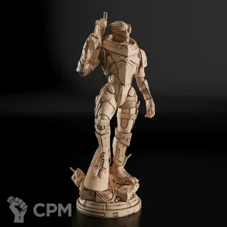 Описание картинки Garrus Фигурка (Mass Effect) от GAS3TXD  по цене 3 900руб | Свободный Рынок Миниатюр - СРМ