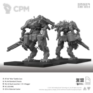 Описание картинки EMBER Obsidian Protocol - RDL Core (предзаказ) от Mini Wargame по цене 9 950руб | Свободный Рынок Миниатюр - СРМ