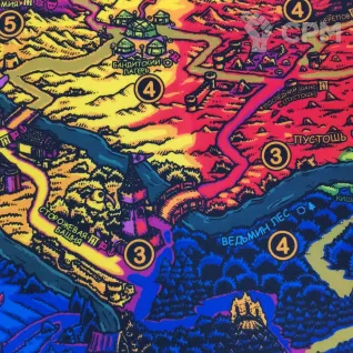 Описание картинки Dungeon Degenerates: Hand of Doom поле из неопрена от WizardsPrints по цене 1 000руб | Свободный Рынок Миниатюр - СРМ