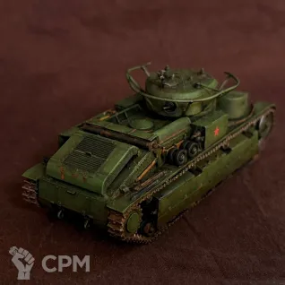 Описание картинки Т-28 1/72 от maksim.korjan по цене 1 000руб | Свободный Рынок Миниатюр - СРМ