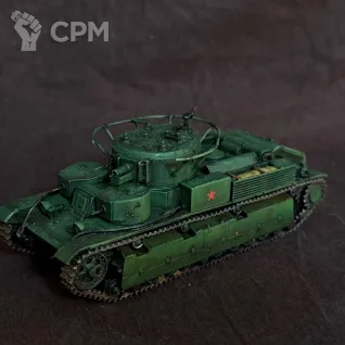 Описание картинки Т-28 1/72 от maksim.korjan по цене 1 000руб | Свободный Рынок Миниатюр - СРМ