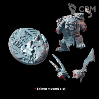 Описание картинки Орк ХИЩНИК от Mind Mash print  по цене 590руб | Свободный Рынок Миниатюр - СРМ