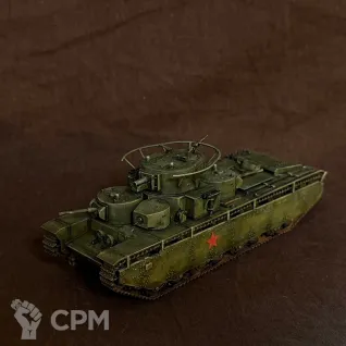 Описание картинки Т-35 1/72 от maksim.korjan по цене 1 300руб | Свободный Рынок Миниатюр - СРМ