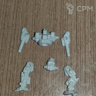 Описание картинки Blackjack BJ-3 (45 тонн) от Dwarf Pirate Foundry по цене 450руб | Свободный Рынок Миниатюр - СРМ