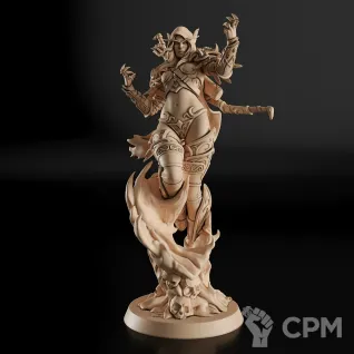 Описание картинки Sylvanas Windrunner Фигурка (World of Warcraft) от GAS3TXD  по цене 3 900руб | Свободный Рынок Миниатюр - СРМ