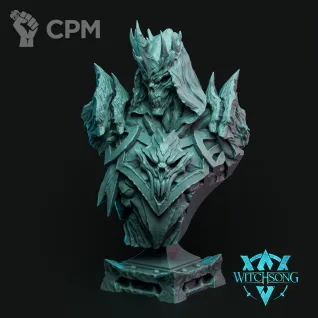 Описание картинки Bust - Hades, God of the Underworld от ADEPT M&P по цене 2 000руб | Свободный Рынок Миниатюр - СРМ