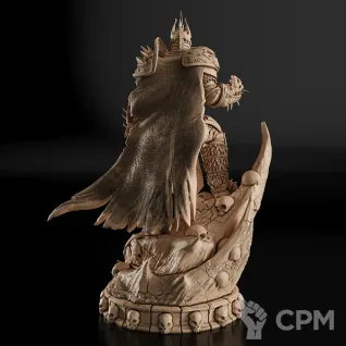 Описание картинки Lich King Фигурка (World of Warcraft) от GAS3TXD  по цене 4 600руб | Свободный Рынок Миниатюр - СРМ