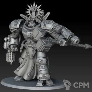 Описание картинки Nemesis dreadknight от Cpt. Falcon по цене 1 300руб | Свободный Рынок Миниатюр - СРМ