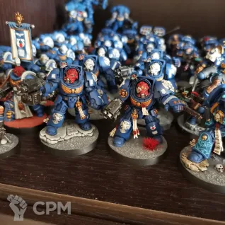 Описание картинки Ultramarines от griffon по цене 44 000руб | Свободный Рынок Миниатюр - СРМ