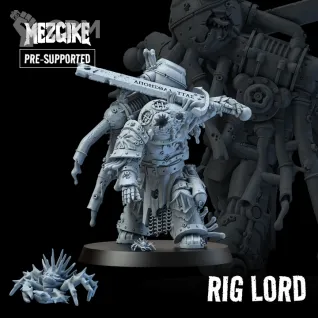 Описание картинки Rig lord - Emissary of the Sunken One от Age of Printmar по цене 233руб | Свободный Рынок Миниатюр - СРМ