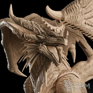 Описание картинки Ysera Dragon Фигурка (World of Warcraft) от GAS3TXD  по цене 5 800руб | Свободный Рынок Миниатюр - СРМ