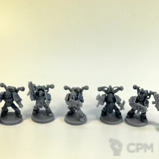 Описание картинки Plague Marines (old) от Mechanikus Forge по цене 1 100руб | Свободный Рынок Миниатюр - СРМ