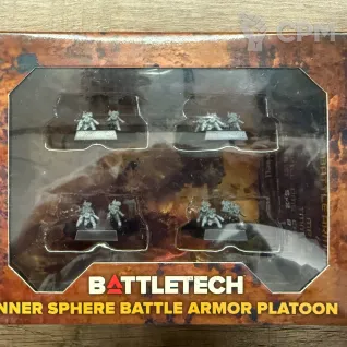 Описание картинки Battletech Inner Sphere Armor Platoon от Mini Wargame по цене 2 946руб | Свободный Рынок Миниатюр - СРМ