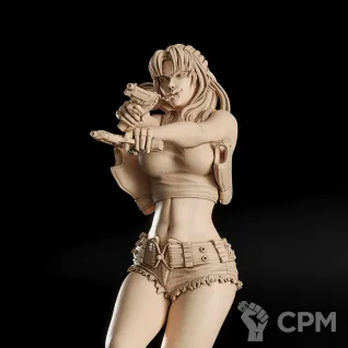 Описание картинки Revy Фигурка (Black Lagoon) от GAS3TXD  по цене 2 900руб | Свободный Рынок Миниатюр - СРМ