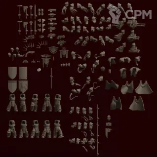 Описание картинки Cataphractii Terminator / Cataphractii Terminator Command Squad - 10 Штук от MrMetalHorror по цене 2 600руб | Свободный Рынок Миниатюр - СРМ
