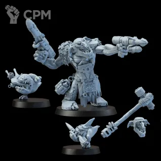 Описание картинки Набор миниатюр Орки "Tankboyz", Kill Team Wrecka Krew от Brother Ork по цене 2 720руб | Свободный Рынок Миниатюр - СРМ