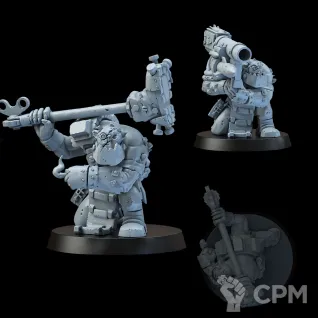 Описание картинки Набор миниатюр Орки "Tankboyz", Kill Team Wrecka Krew от Brother Ork по цене 2 720руб | Свободный Рынок Миниатюр - СРМ