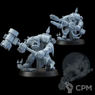 Описание картинки Набор миниатюр Орки "Tankboyz", Kill Team Wrecka Krew от Brother Ork по цене 2 720руб | Свободный Рынок Миниатюр - СРМ