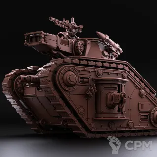 Описание картинки Solar Guard Assault Tank от Хижина Мопса по цене 2 500руб | Свободный Рынок Миниатюр - СРМ
