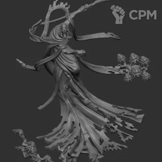 Описание картинки C'tan Shard of the Nightbringer от Knight of Light по цене 1 000руб | Свободный Рынок Миниатюр - СРМ