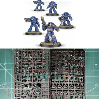 Описание картинки Legion Tartaros Terminators x5 I от Каджит по цене 1 998руб | Свободный Рынок Миниатюр - СРМ