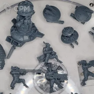 Описание картинки T'au Empire Pathfinder team от Бруталити по цене 2 200руб | Свободный Рынок Миниатюр - СРМ