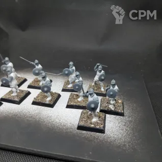 Описание картинки 10 альтернативных Empire State Troops смоляные тушки плюс пластиковая битса подставки 25*2 от V130177@mail.ru по цене 1 300руб | Свободный Рынок Миниатюр - СРМ