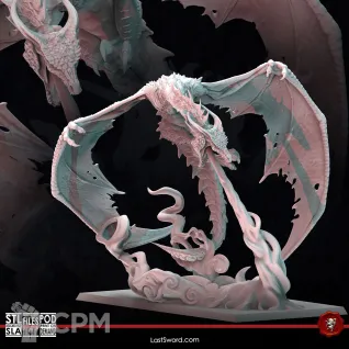 Описание картинки High Elve Dragon от Barduck Miniatures по цене 1 590руб | Свободный Рынок Миниатюр - СРМ