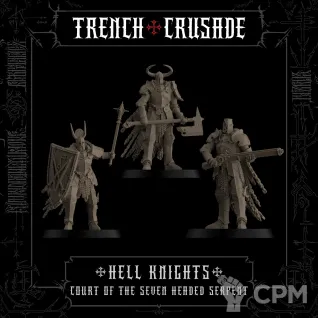 Описание картинки Hell Knights от PocketSized Prints по цене 750руб | Свободный Рынок Миниатюр - СРМ