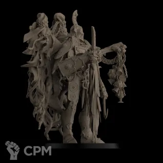 Описание картинки Desecrated Saint от WebWay 3D по цене 2 500руб | Свободный Рынок Миниатюр - СРМ