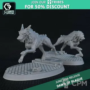 Описание картинки hollow hound от 3DPrintClub по цене 95руб | Свободный Рынок Миниатюр - СРМ