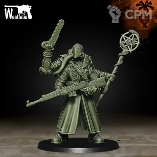Описание картинки Heretic Priest от Age of Printmar по цене 123руб | Свободный Рынок Миниатюр - СРМ