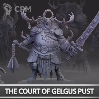 Описание картинки The Court of Gelgus Pust от Naggaroth Night по цене 2 000руб | Свободный Рынок Миниатюр - СРМ