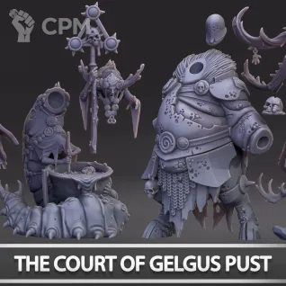 Описание картинки The Court of Gelgus Pust от Naggaroth Night по цене 2 000руб | Свободный Рынок Миниатюр - СРМ