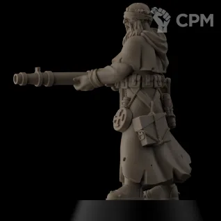Описание картинки Sniper Priest (MG) от 30MfP по цене 160руб | Свободный Рынок Миниатюр - СРМ