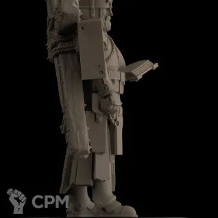 Описание картинки Trench Cleric от 30MfP по цене 160руб | Свободный Рынок Миниатюр - СРМ