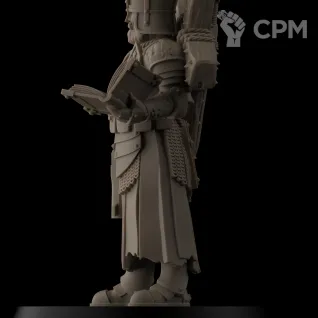 Описание картинки Trench Cleric от 30MfP по цене 160руб | Свободный Рынок Миниатюр - СРМ